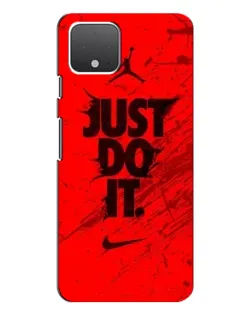 Чехол для Google Pixel 4 XL с картинкой «Nike Just Do It»