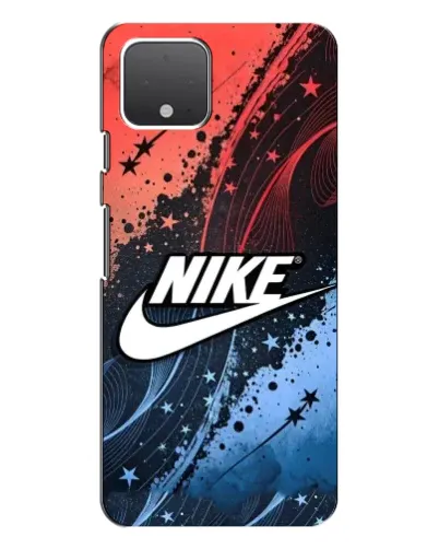 Чехол для Google Pixel 4 XL с картинкой «Градиентный принт Найк»