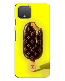 Чехол для Google Pixel 4 XL с картинкой «Мороженое от LV»