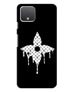 Чехол для Google Pixel 4 XL с картинкой «Цветочная монограмма»