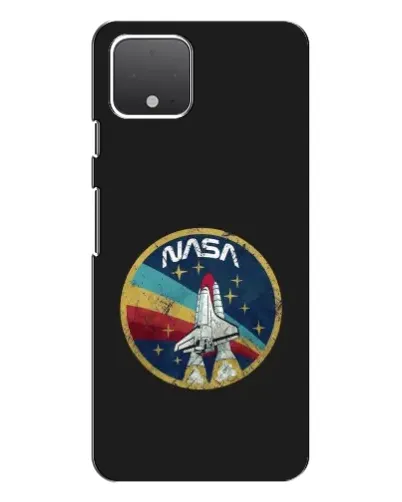 Чехол для Google Pixel 4 XL с картинкой «NASA — эмблема миссии»
