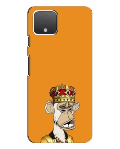 Чехол для Google Pixel 4 XL с картинкой «Золотая обезьяна Bored Ape»