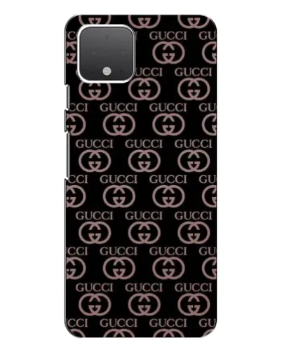 Чехол для Google Pixel 4 XL с картинкой «Классическая монограмма Gucci»