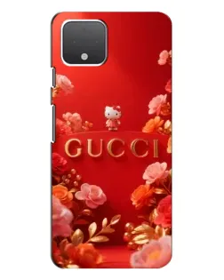 Чехол для Google Pixel 4 XL с картинкой «Gucci — золотой сад»