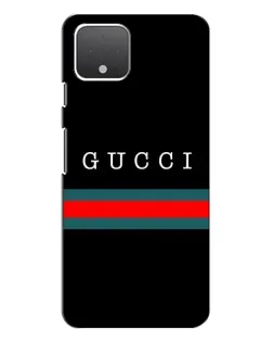 Чехол для Google Pixel 4 XL с картинкой «Gucci — красный пояс»