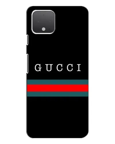 Чехол для Google Pixel 4 XL с картинкой «Gucci — красный пояс»
