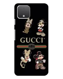 Чохол для Google Pixel 4 XL з картинкою «Gucci — герої Disney та монограма»