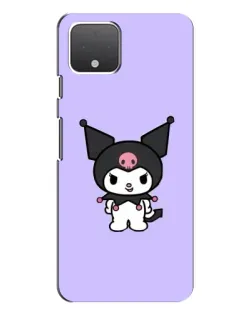 Чохол для Google Pixel 4 XL з картинкою «Kuromi — ніжний фіолетовий»