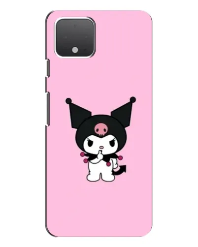 Чохол для Google Pixel 4 XL з картинкою «Kuromi — рожева ніжність»