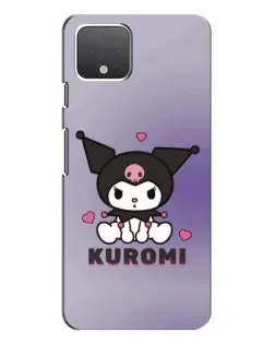 Чохол для Google Pixel 4 XL з картинкою «Kuromi — фіолетовий арт»