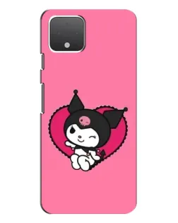 Чохол для Google Pixel 4 XL з картинкою «Kuromi — любов у серці»