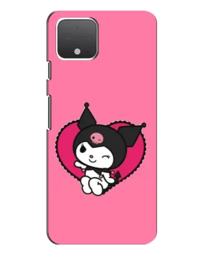 Чохол для Google Pixel 4 XL з картинкою «Kuromi — любов у серці»