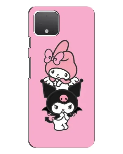 Чохол для Google Pixel 4 XL з картинкою «Тріо My Melody та Kuromi»