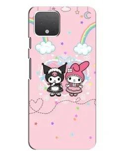 Чохол для Google Pixel 4 XL з картинкою «My Melody та Kuromi»