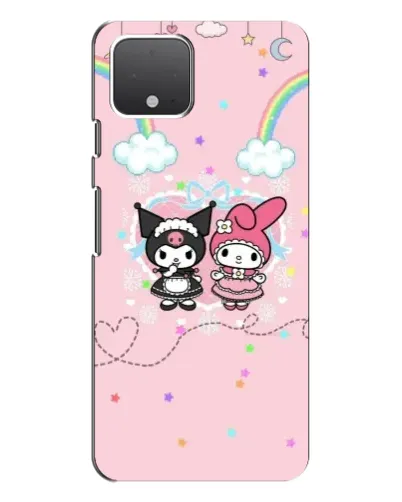 Чохол для Google Pixel 4 XL з картинкою «My Melody та Kuromi»