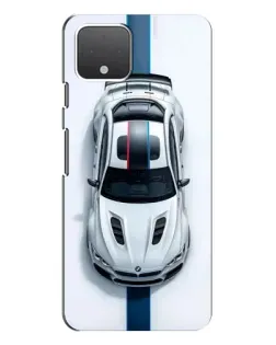Чехол для Google Pixel 4 XL с картинкой «Вид сверху — BMW M»