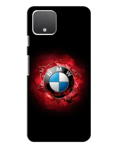 Чехол для Google Pixel 4 XL с картинкой «Логотип BMW — вспышка»