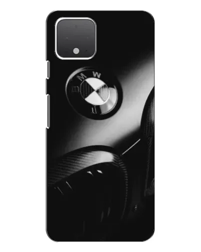Чехол для Google Pixel 4 XL с картинкой «Эмблема BMW — макро»