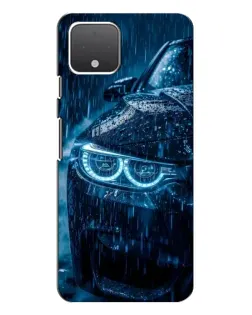 Чехол для Google Pixel 4 XL с картинкой «BMW под дождем»
