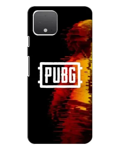 Чехол для Google Pixel 4 XL с картинкой «Яркий логотип PUBG»