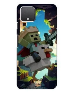 Чехол для Google Pixel 4 XL с картинкой «Стив и гусь»
