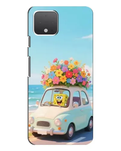 Чехол для Google Pixel 4 XL с картинкой «Автомобильное путешествие»