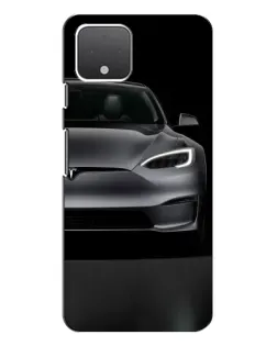 Чехол для Google Pixel 4 XL с картинкой «Tesla Model S Look»