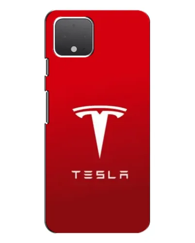 Чехол для Google Pixel 4 XL с картинкой «Tesla Red Classic»