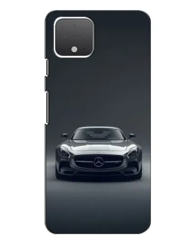 Чохол для Google Pixel 4 XL з картинкою «Mercedes на чорному»