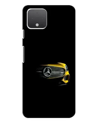Чехол для Google Pixel 4 XL с картинкой «Mercedes — ретро стиль»