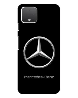 Чехол для Google Pixel 4 XL с картинкой «Mercedes Silver Logo»
