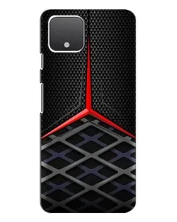 Чехол для Google Pixel 4 XL с картинкой «Mercedes Carbon Grid»