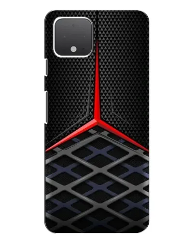 Чехол для Google Pixel 4 XL с картинкой «Mercedes Carbon Grid»