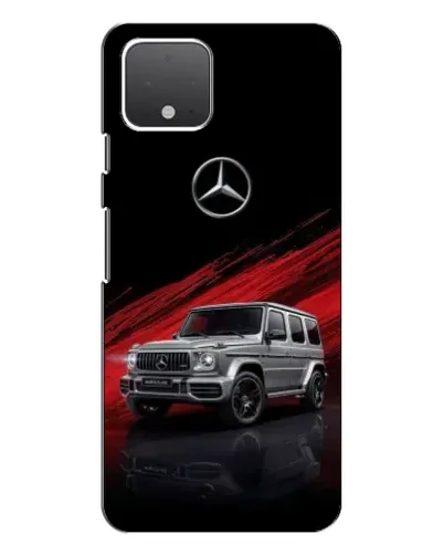 Чехол для Google Pixel 4 XL с картинкой «Mercedes G-Class красный»