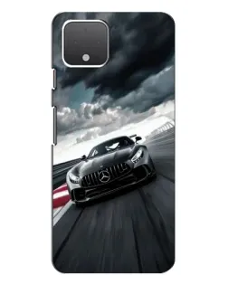 Чехол для Google Pixel 4 XL с картинкой «Гоночный Mercedes AMG»