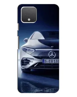 Чехол для Google Pixel 4 XL с картинкой «Mercedes EQ — будущее»