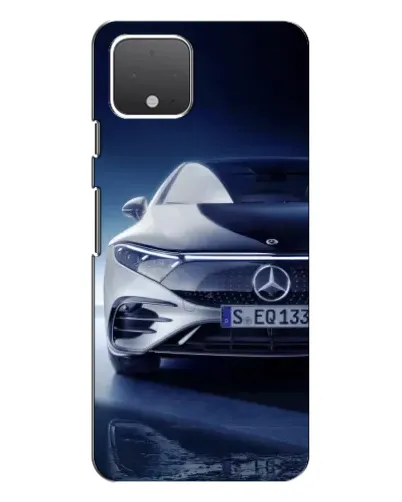 Чехол для Google Pixel 4 XL с картинкой «Mercedes EQ — будущее»