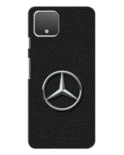 Чехол для Google Pixel 4 XL с картинкой «Карбоновый Mercedes стиль»