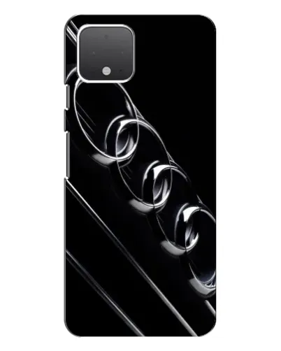 Чехол для Google Pixel 4 XL с картинкой «Audi — абстрактные кольца»