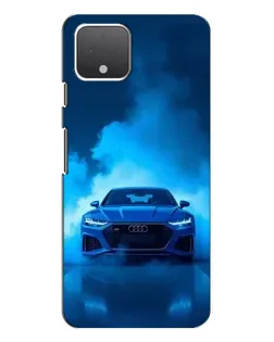 Чехол для Google Pixel 4 XL с картинкой «Audi — голубая энергия»