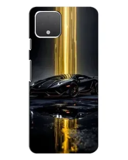 Чехол для Google Pixel 4 XL с картинкой «Ночной Lamborghini драйв»