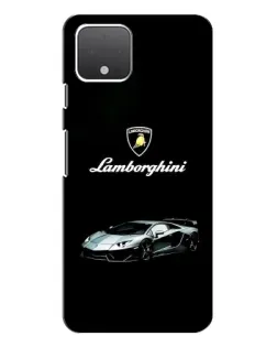 Чехол для Google Pixel 4 XL с картинкой «Логотип Lamborghini классика»