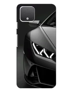 Чехол для Google Pixel 4 XL с картинкой «Lamborghini фары детализация»