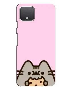 Чохол для Google Pixel 4 XL з картинкою «Pusheen та печиво»