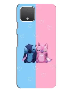Чохол для Google Pixel 4 XL з картинкою «Stitch та Angel Love»