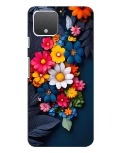Чехол для Google Pixel 4 XL с картинкой «Цветочная феерия»