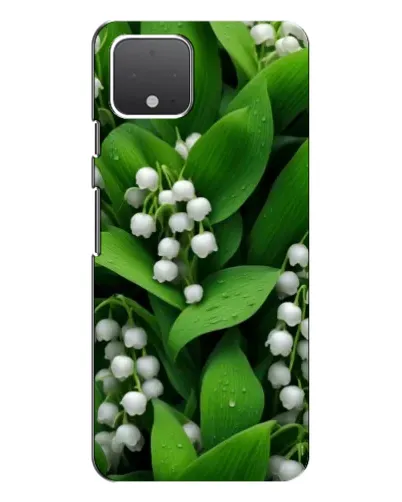 Чехол для Google Pixel 4 XL с картинкой «Ландыши в зелени»