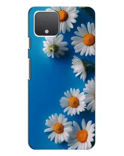 Чехол для Google Pixel 4 XL с картинкой «Белоснежные маргаритки»