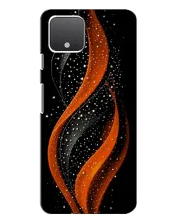 Чехол для Google Pixel 4 XL с картинкой «Огненная звездная волна»