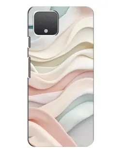 Чехол для Google Pixel 4 XL с картинкой «Пастельные нежные волны»